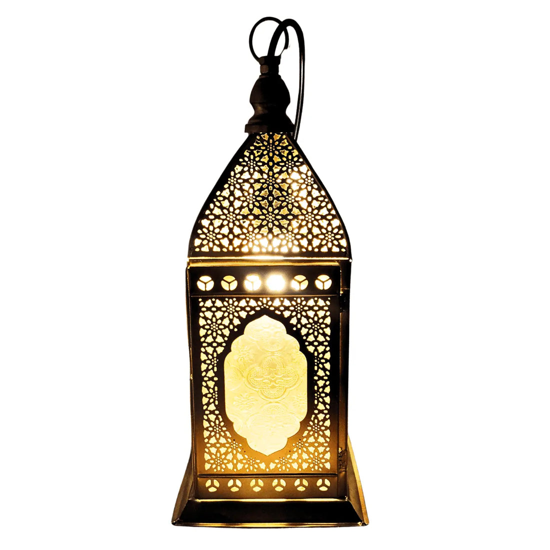 Moroccan Glass Table Top Lantern For Home Decoration