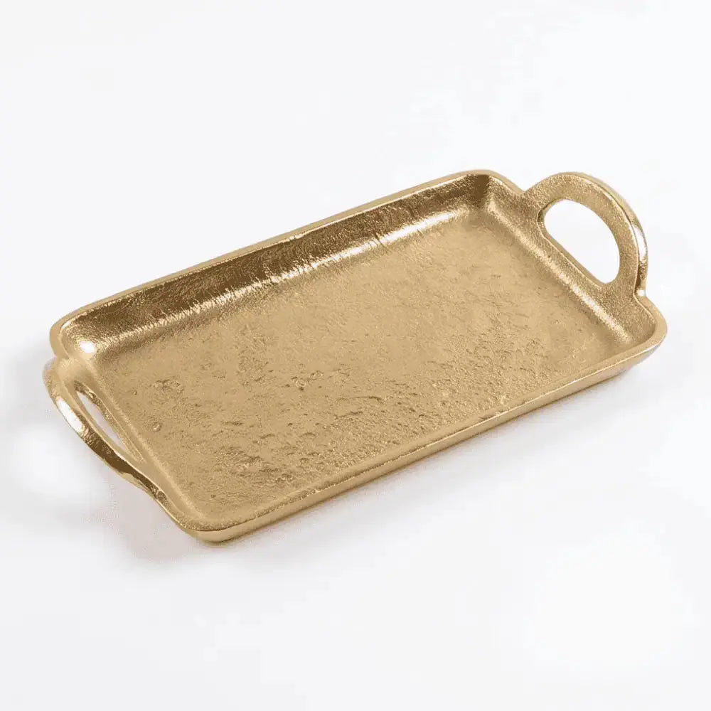 Helio Rectangle Serving Tray with Loop Handles Mall on Moon