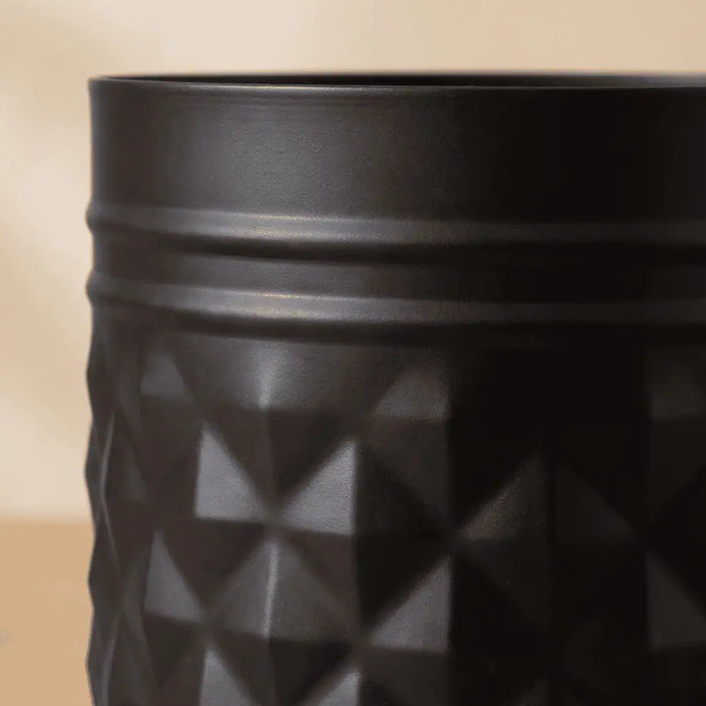 Black Decorative Planter Set of 3 for Home