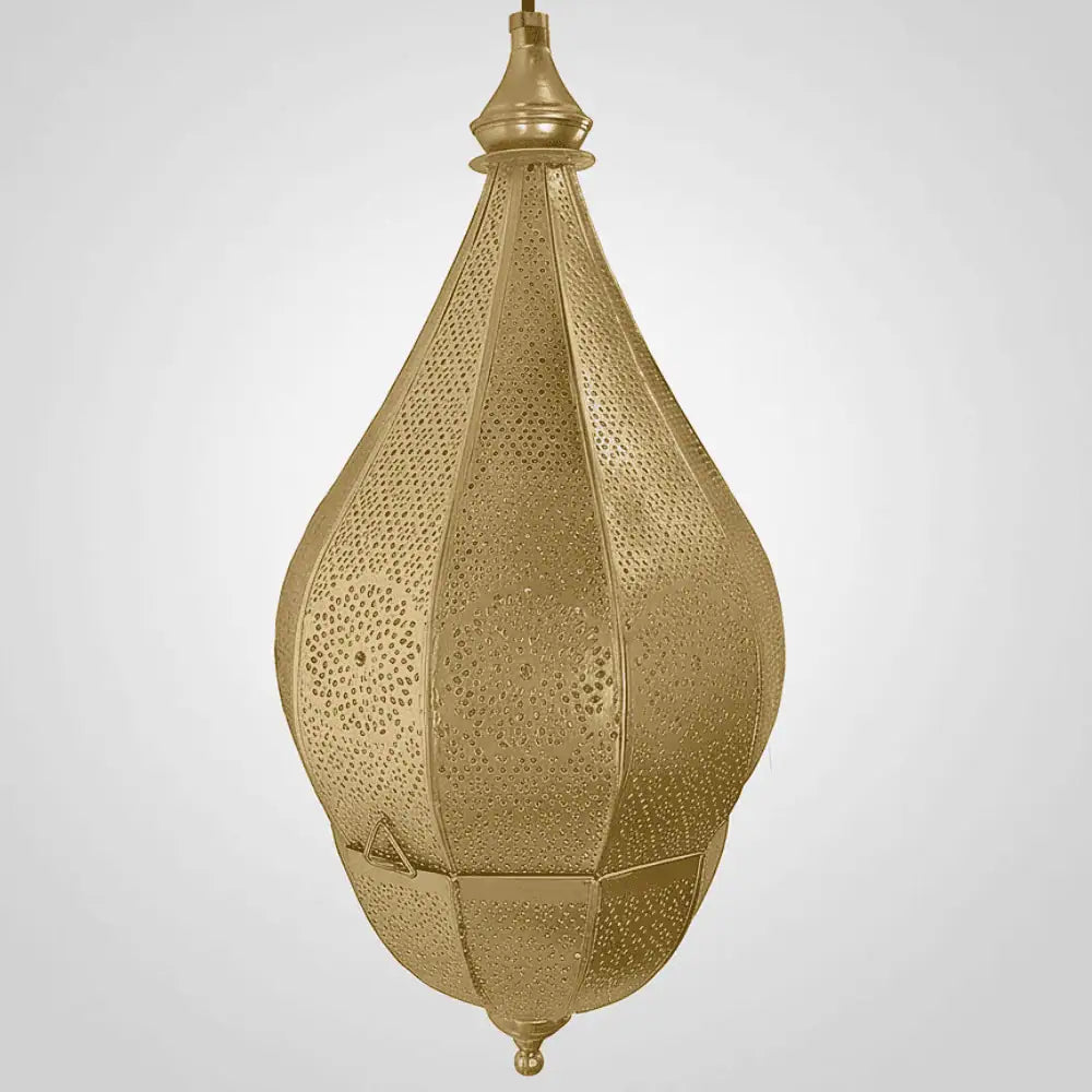 Moorish Moroccan Metal Hanging Pendant Ceiling Lamp