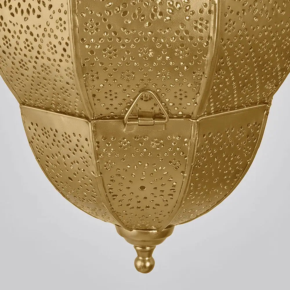 Moorish Moroccan Metal Hanging Pendant Ceiling Lamp