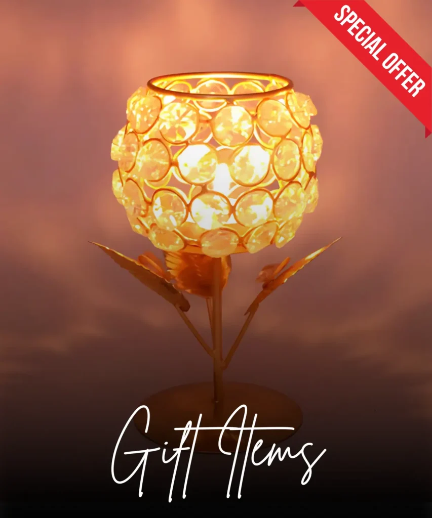 crystal tealight holder
