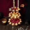 Metal 3 Layer Foldable Urli Diya Stand