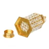 Crystal Engraved Tealight Candle Holder Lantern