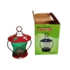 Corsica Mystic Red Metal Votive Candle Holder Lantern for Home Decor & Gifting